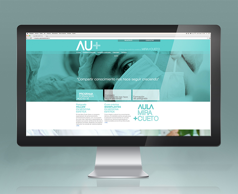 Website de Aula Mira Cueto