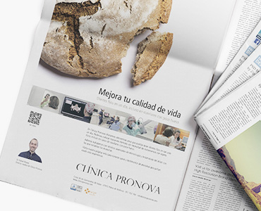 Anuncio de Clinica Pronova por Borisgrafic
